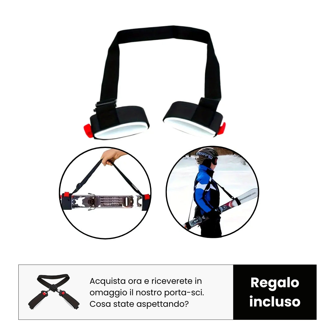 Twinvision - Occhiali da sci con lente magnetica a doppio strato
